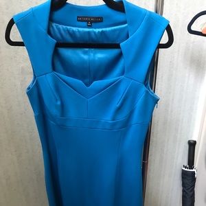 Antonio Melani Peacock Blue Dress Size 2